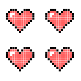 Small Pixel Heart