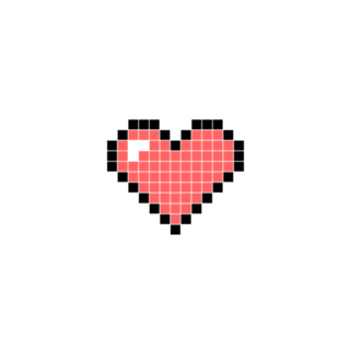 Small Pixel Heart