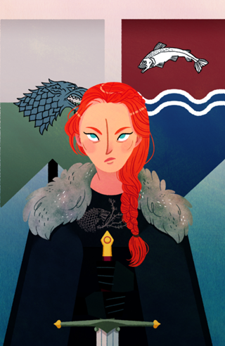 Sansa Stark Tarot