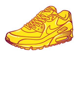 Golden Air Max 90