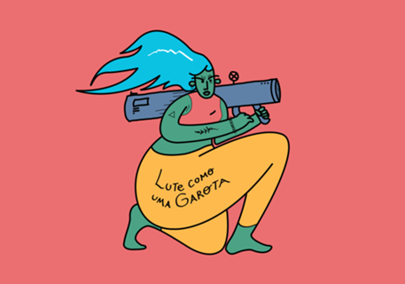 Lute como uma garota