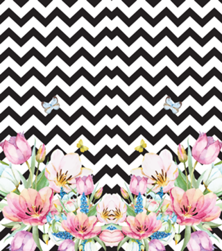 Chevron Floral