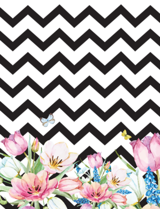Chevron Floral