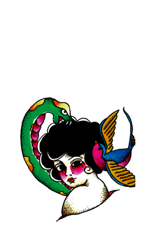 Snake & Bird