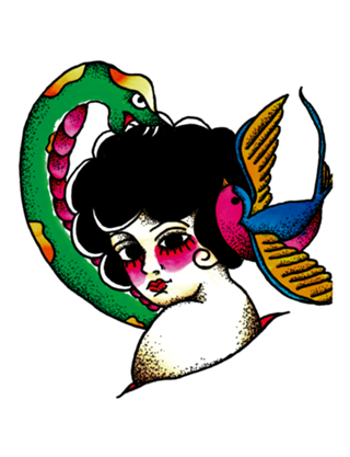 Snake & Bird