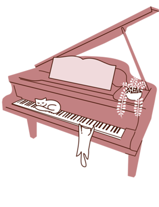 Piano e gatos