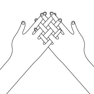 Crossed hands