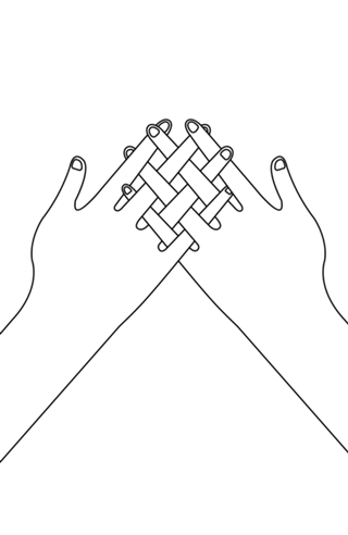 Crossed hands