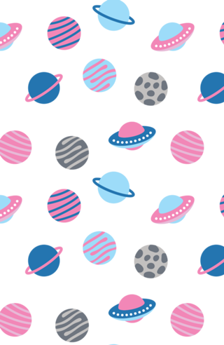Universe & Planets Pattern