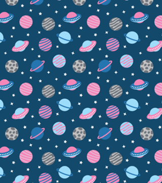 Universe & Planets Pattern