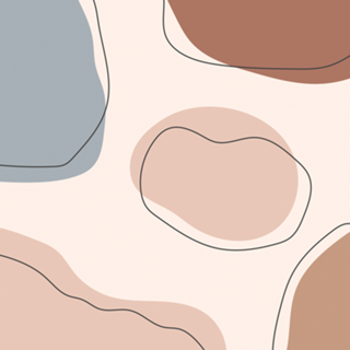 Soft Shape - Terracota e Azul