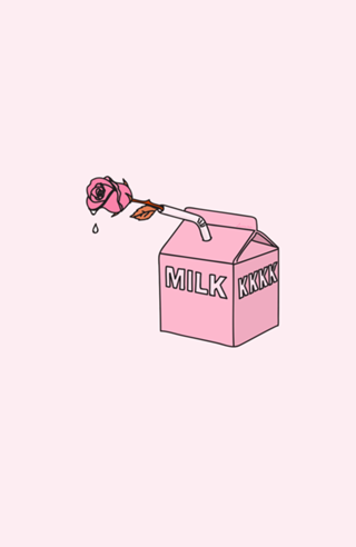 Milk rose