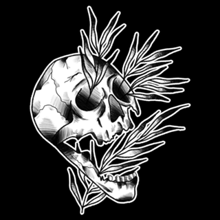 Leaf skull