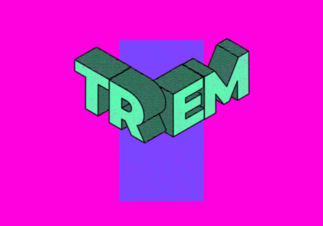 Trem isometric - verde