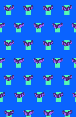 Trem isometric - roxo