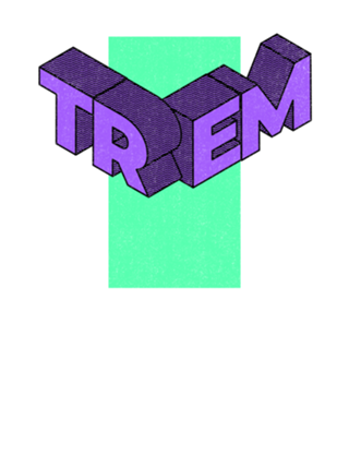 Trem isometric - roxo
