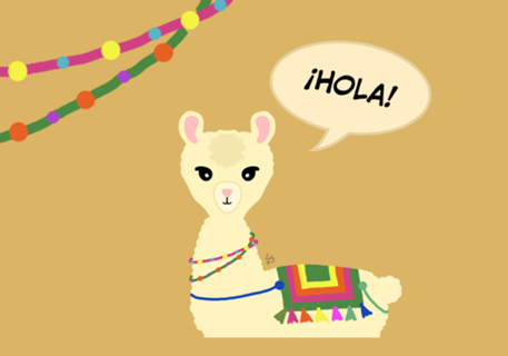 Lhama chilena