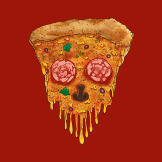 Pizza de los muertos