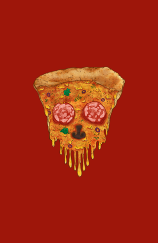 Pizza de los muertos