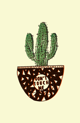 Don't touch me!