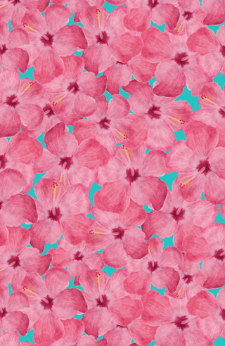 Floral Hibiscus Pink