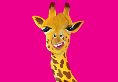 O sorriso da girafa