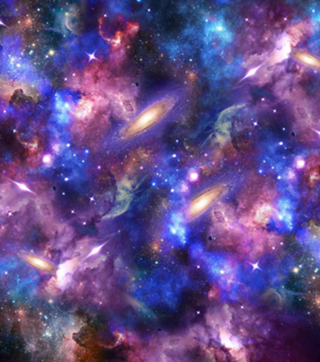 Estrelas, espaço e Nebulosas