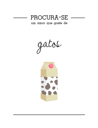 Procura-se um amor que goste de Gatos