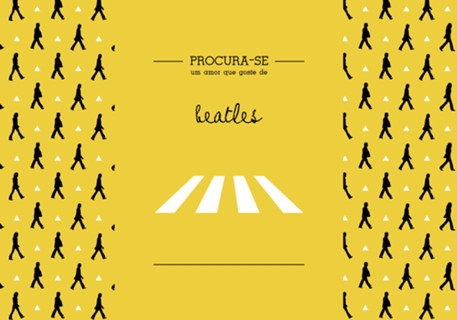 Procura-se um amor que goste de BEATLES