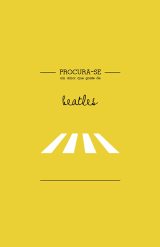 Procura-se um amor que goste de BEATLES