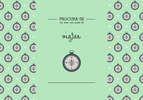 Procura-se um amor que goste de Viajar
