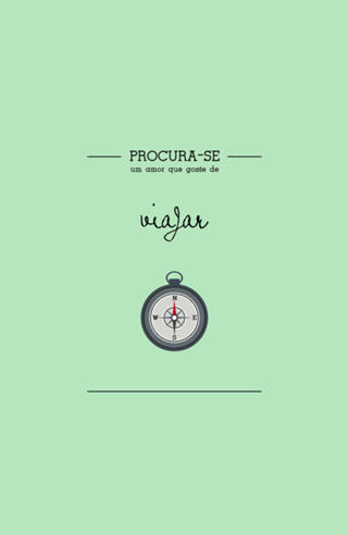 Procura-se um amor que goste de Viajar