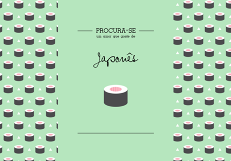Procura-se um amor que goste de Japonês
