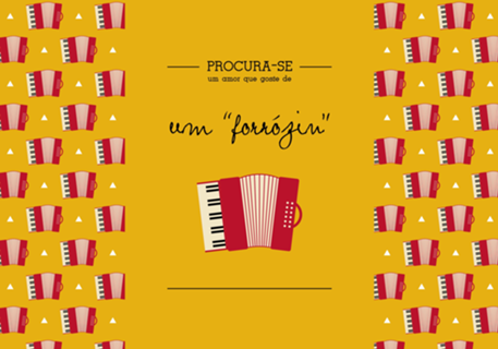 Procura-se um amor que goste de Um Forrózin