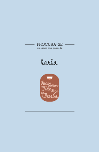 Procura-se um amor que goste de Barba