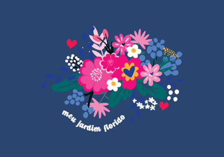 Meu jardim florido