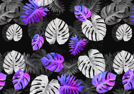 Neon Palm