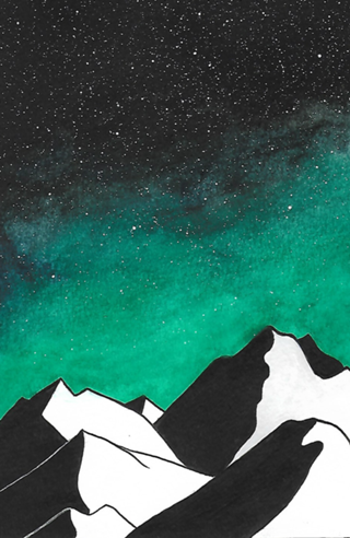 Aurorar aquarelada