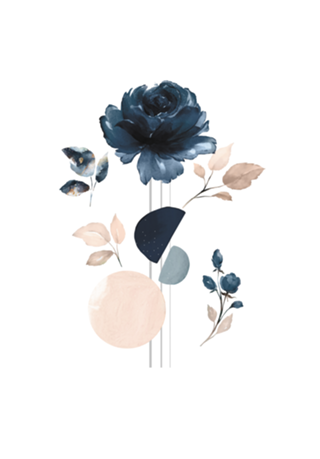 Flor em Aquarela