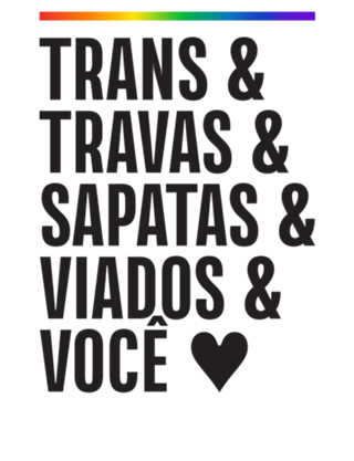 Sob o Arco-íris - Todos e você <3 - preto