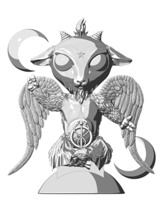 Baby Baphomet - Cinza
