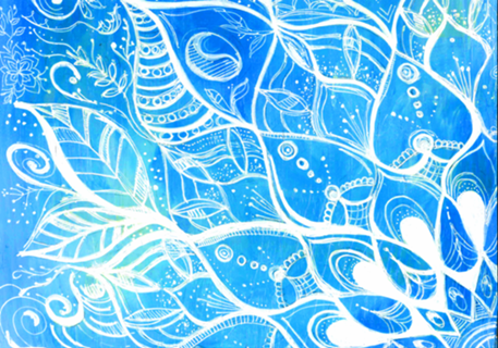 Mar azul