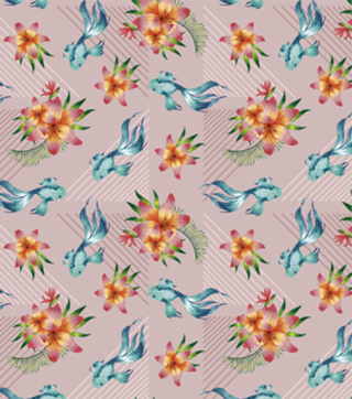 Peixes e Floral