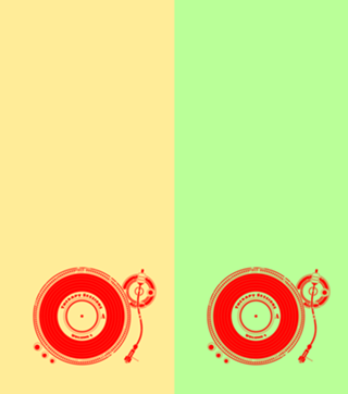Turntable Red