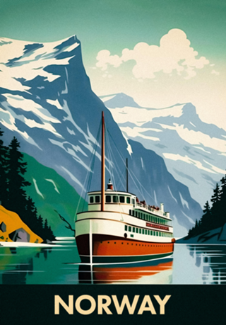 Montanhas norueguesas