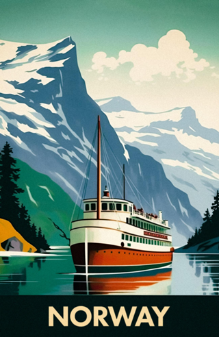 Montanhas norueguesas