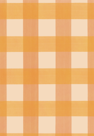 Orange Plaid