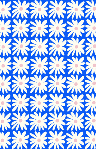 Daisies in Blue