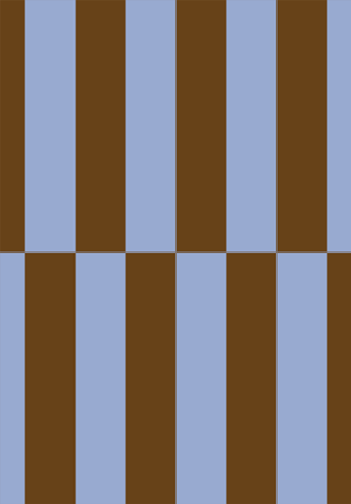 Duo II - Brown and Blue