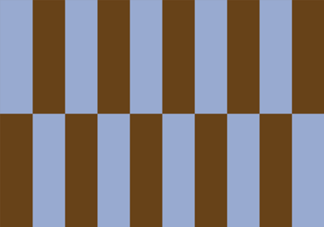Duo II - Brown and Blue